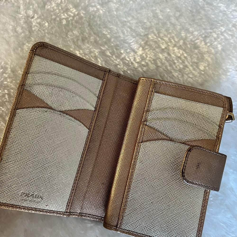 Authentic Prada Medium Compact Wallet - image 6